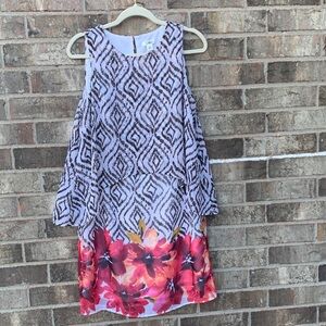 Take 50% OFF- Cato Floral Patterned Women’s Dress, Size-M